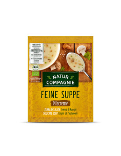 Crema de champiñones sobre Bio 40g Natur Compagnie